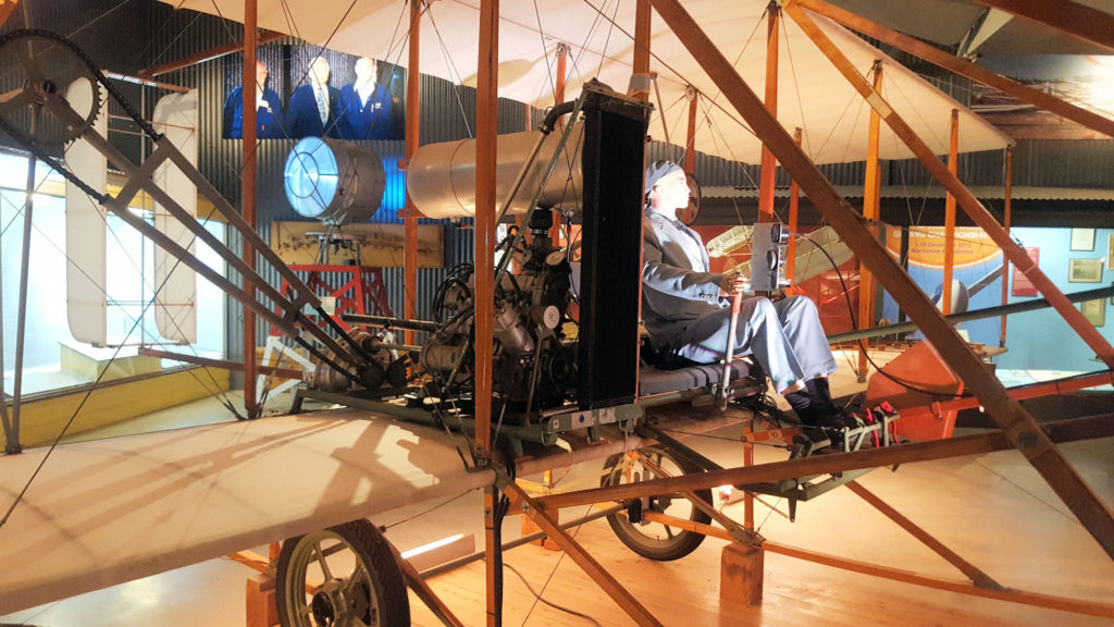 1907 Wright Flyer Model A Replica at the Narromine Aviation Museum