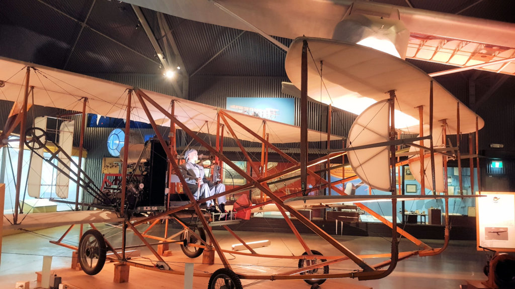 1907 Wright Flyer Model A Replica at the Narromine Aviation Museum