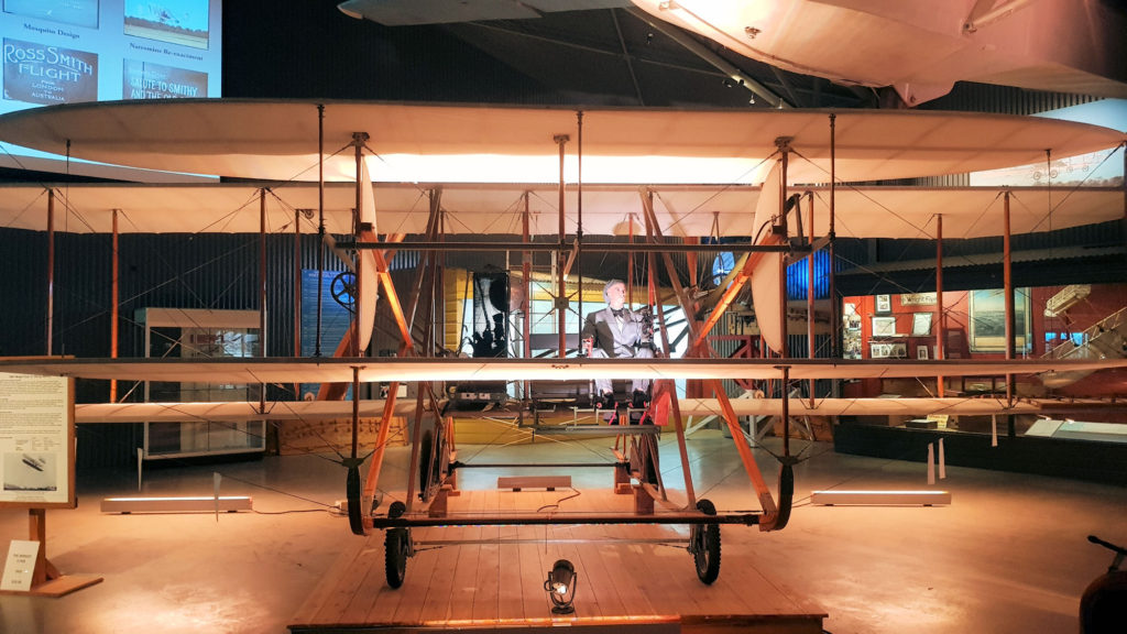 1907 Wright Flyer Model A Replica at the Narromine Aviation Museum