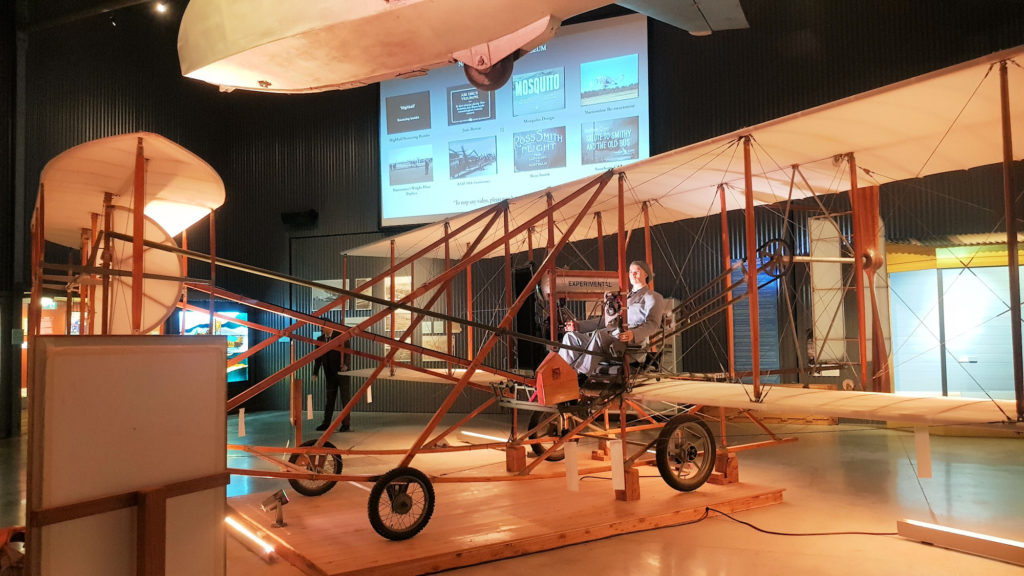 1907 Wright Flyer Model A Replica at the Narromine Aviation Museum