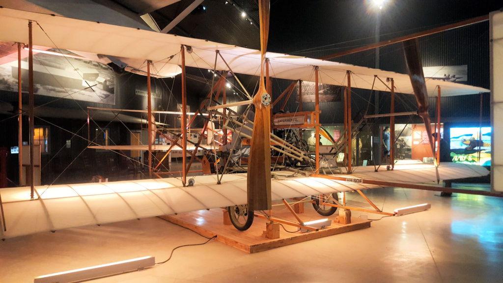 1907 Wright Flyer Model A Replica at the Narromine Aviation Museum