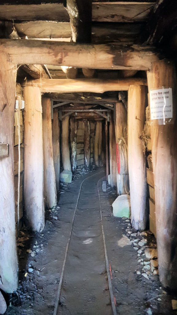 Tunnel Inside the Mine