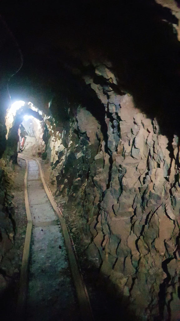 Tunnel Inside the Mine