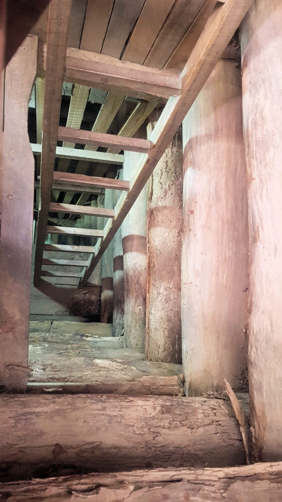 Ladders Leading Out of the Mine