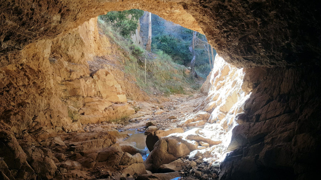 Small Tunnel on the Golden Gully Walking Track Hill End