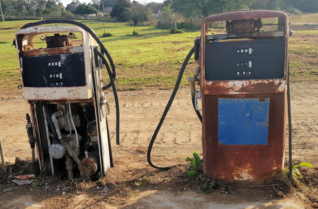 Old Petrol Pumps Hill End