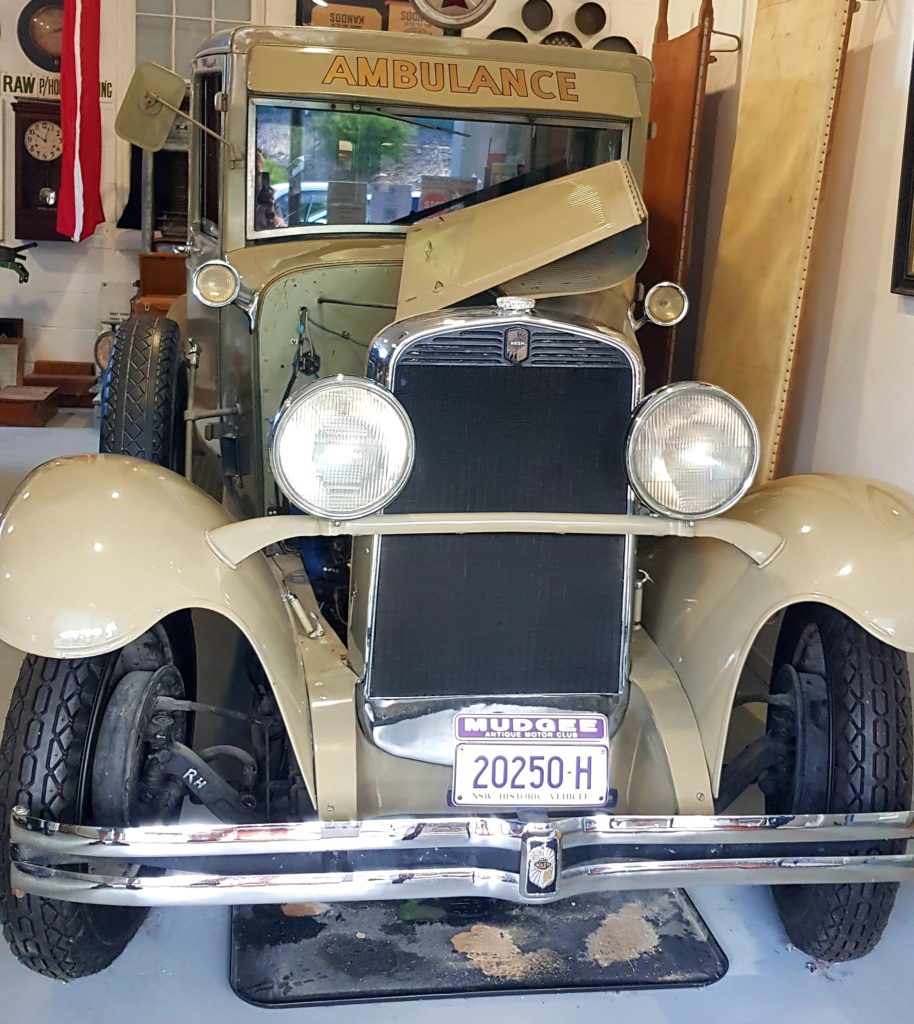 Kandos Cement Works 1930 Nash Ambulance