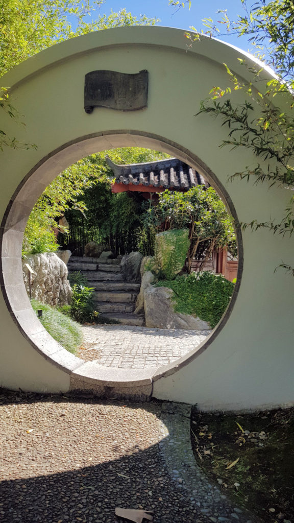 Chinese Garden of Friendship Circular Entrance