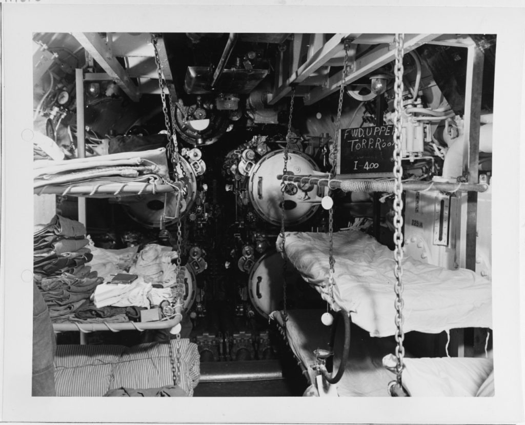 I-400 Class Forward Upper Torpedo Room