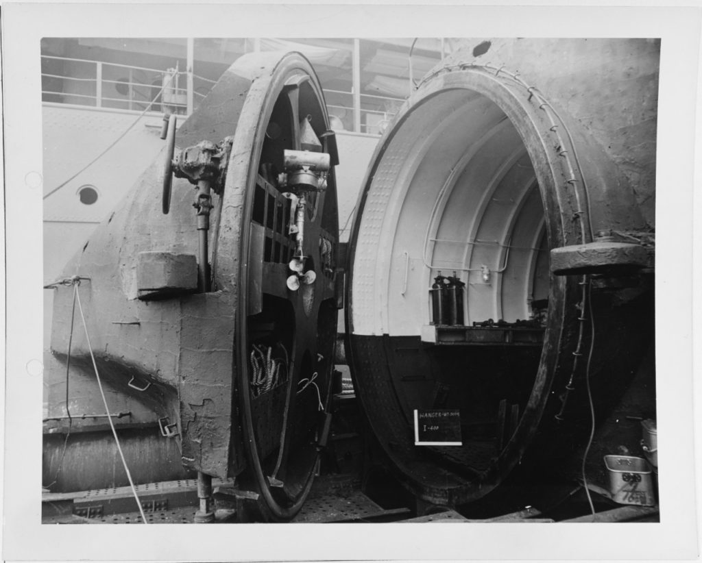 Hangar Watertight Door I-400 Class Submarine