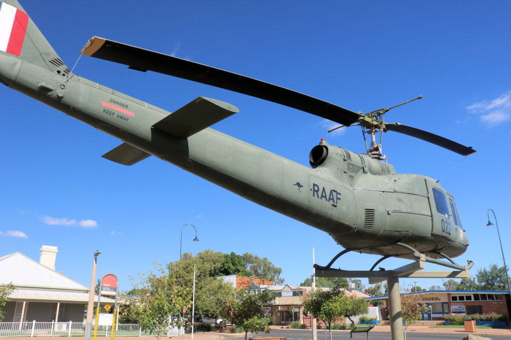 Bell UH-1 Iroquois Helicopter Memorial Nyngan