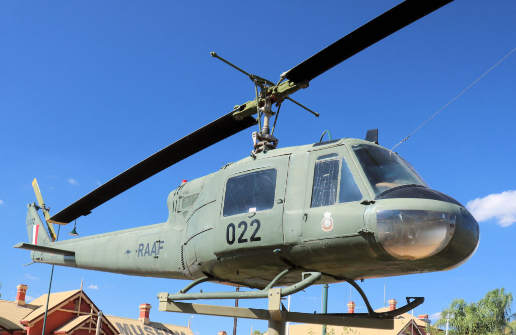 Bell UH-1 Iroquois Helicopter Memorial Nyngan