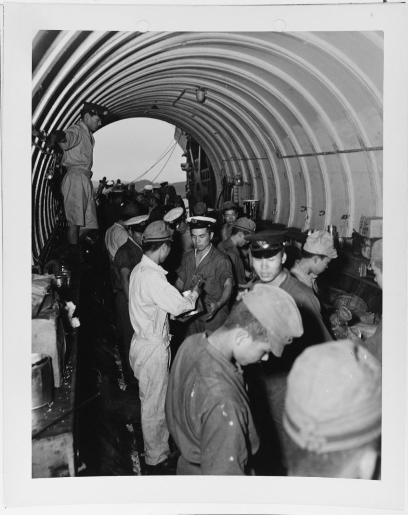 I-400 Inside of Hangar