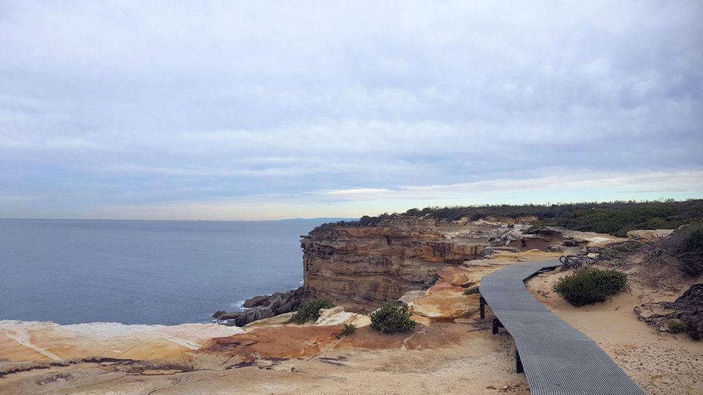 Boardwalk Near the Cliffs