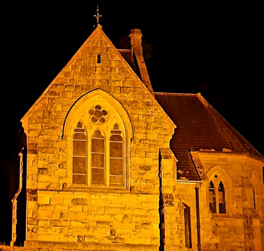 Uniting Church at Night