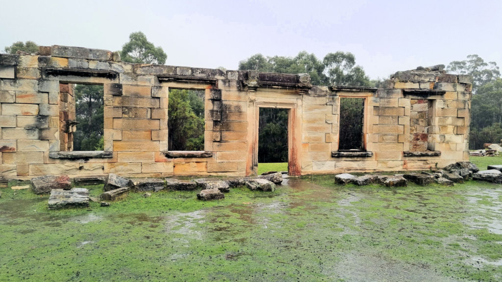 Ruins at the Main Settlement Tasman Peninsula