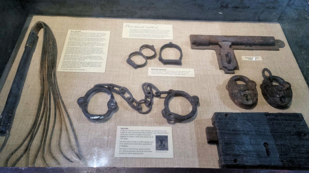 Display at the Gaol