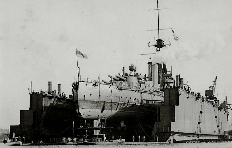 British Royal Navy Battleship HMS Monarch