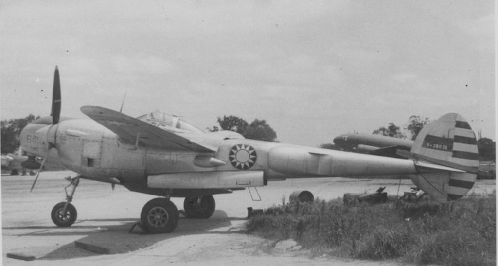 Lockheed F-5G Lightning Kangwan Airfield 1946