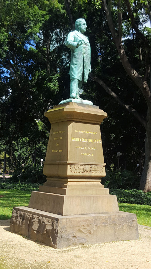 Statue of William Bede Dalley