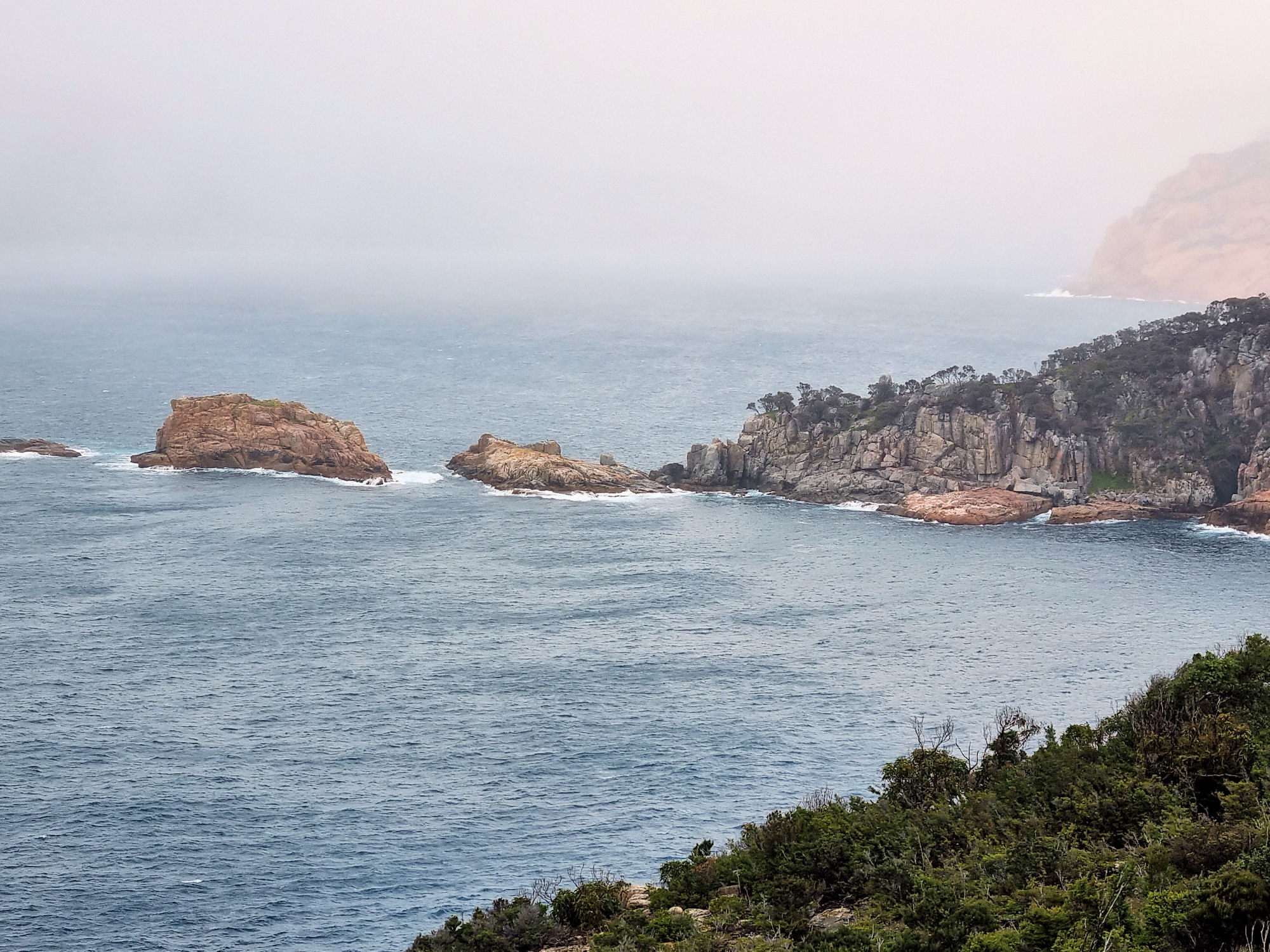 Looking Over Carp Bay From Cape Tourville