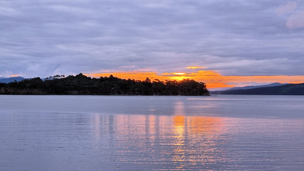 Sunset Bruny Island