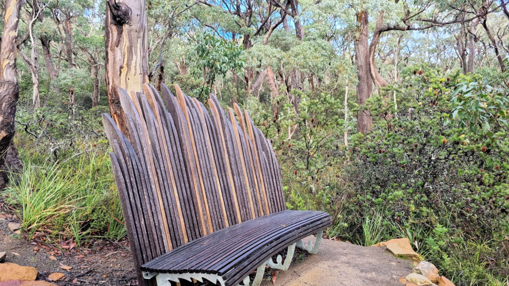 Chair not far From the Start of the Track