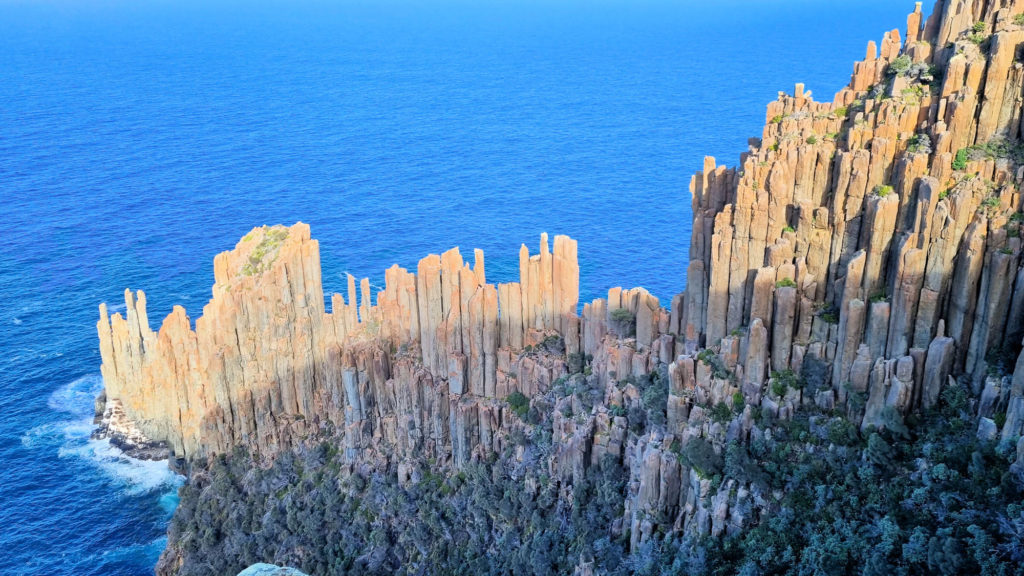 Dolerite at Cape Raoul