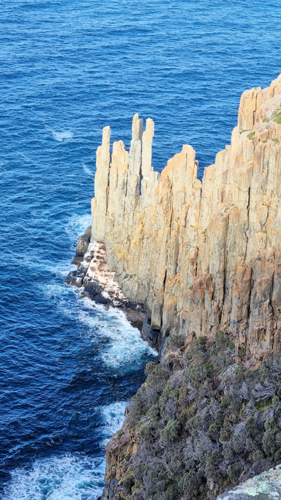 Dolerite at Cape Raoul