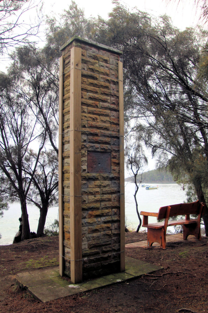 Captain Cook Memorial Adventure Bay Bruny Island