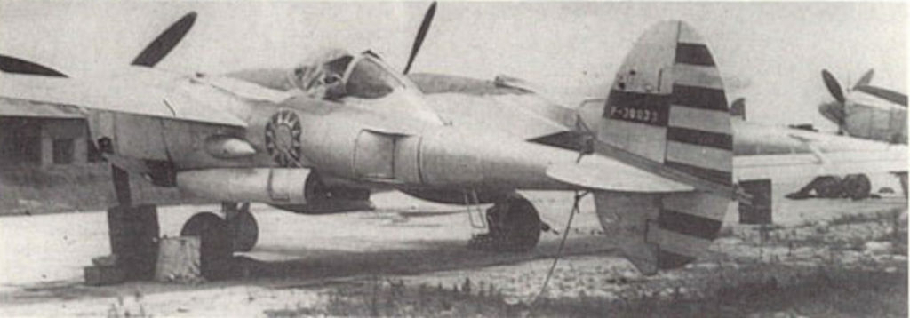 Lockheed F-5E Lightning at Kangwan Airfield April-November 1946