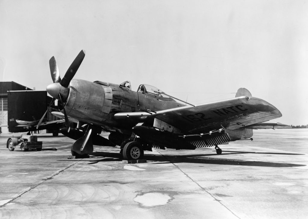 Martin XBTM-1 Mauler at NAS Patuxent River in July 1947