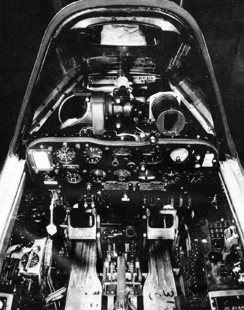 Martin AM-1 Mauler Cockpit