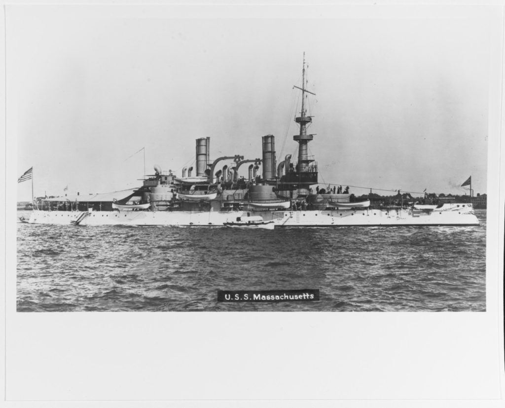 USS Massachusetts (BB-2) 1899