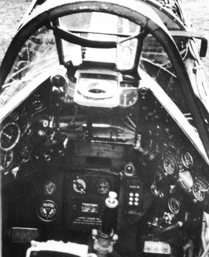 Caudron C.714 Cyclone Cockpit