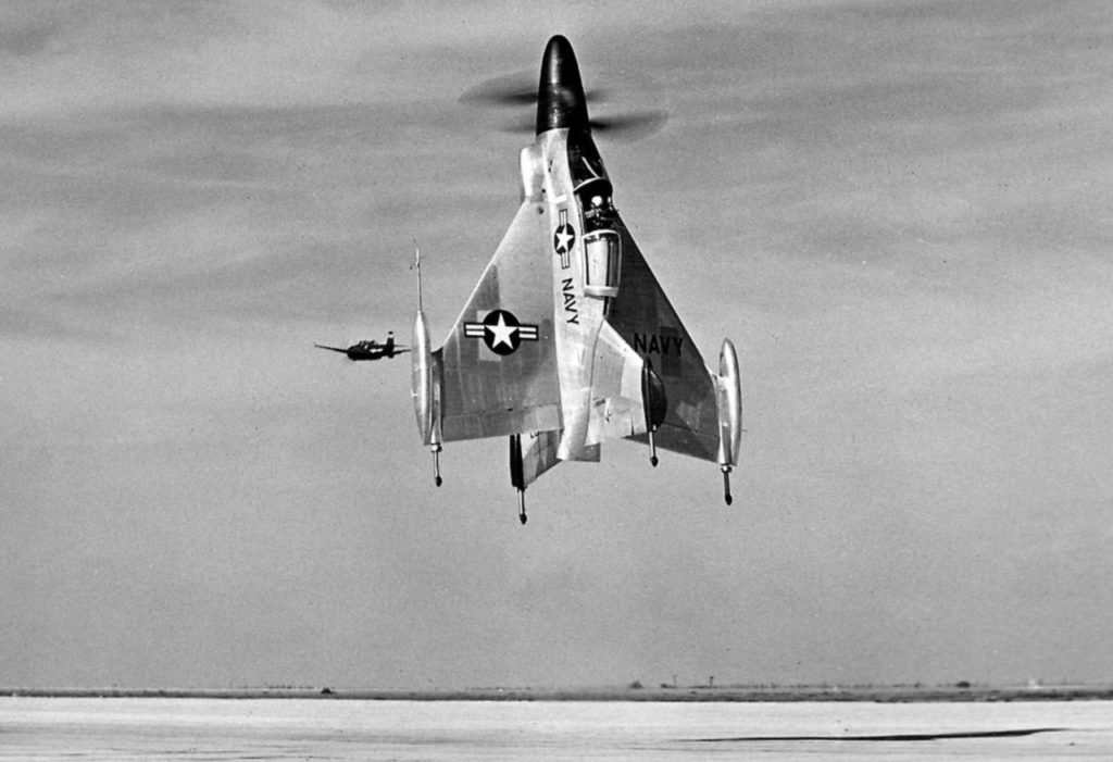 Convair XFY-1 Pogo 1954