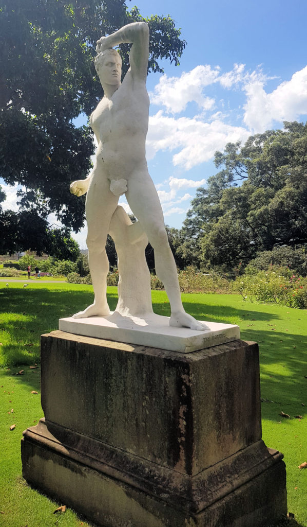 The Boxers Statues Royal Botanic Garden Sydney