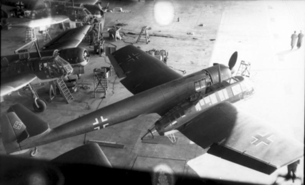 Blohm und Voss BV 141B-0 Under Construction