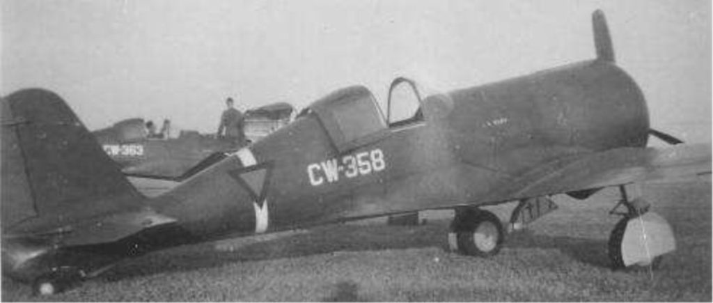 Dutch Curtiss Wright CW-21B CW-358