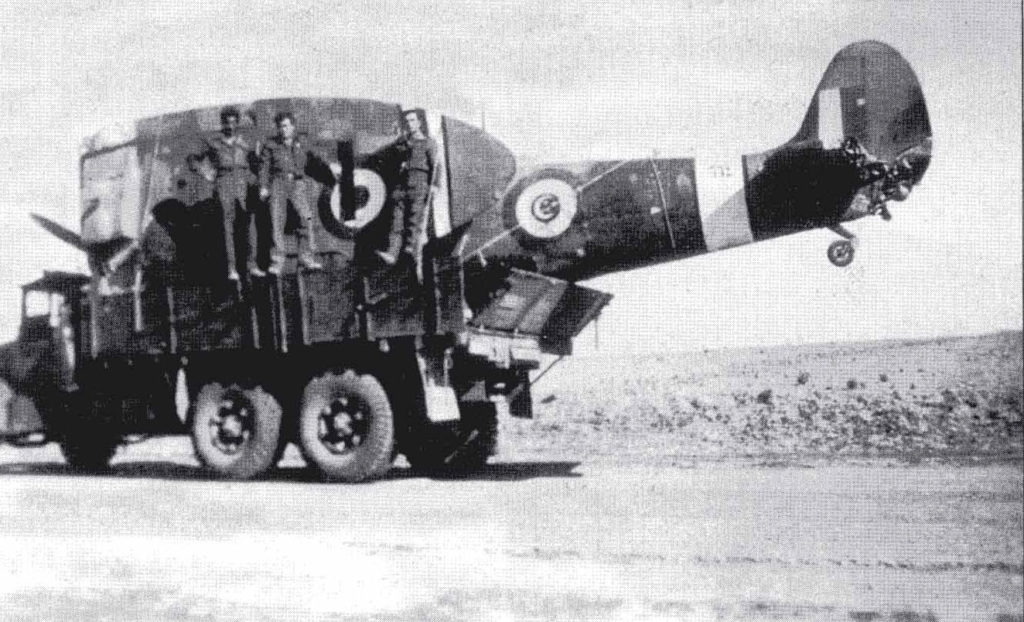 Shot Down REAF Supermarine Spitfire Mk.IX Being Recovered by Israel