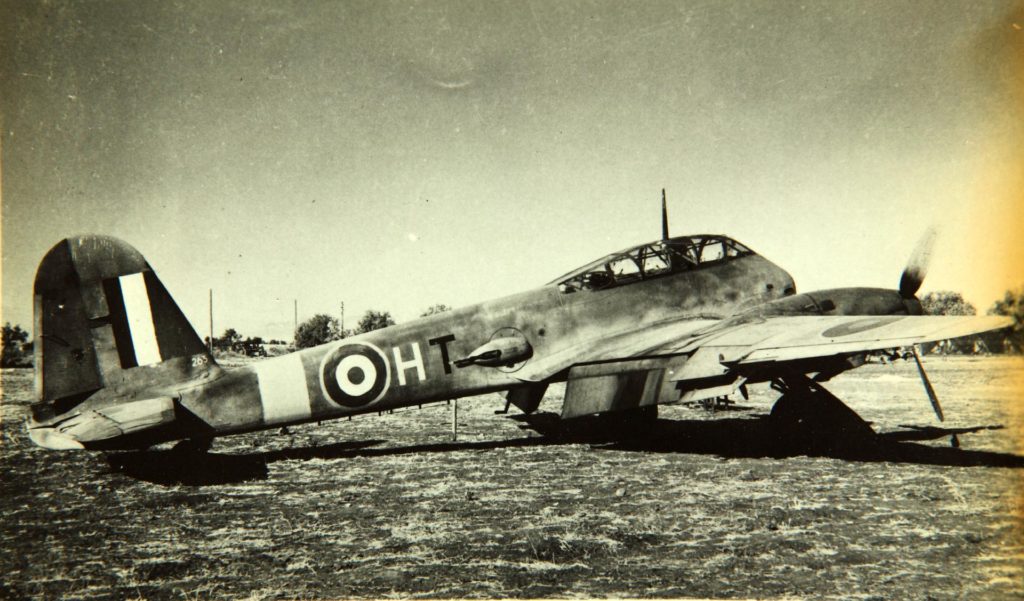 Messerschmitt Me 210 in RAF Markings