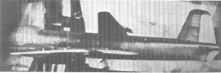 Junkers Ju 287 V3 Wind Tunnel Model