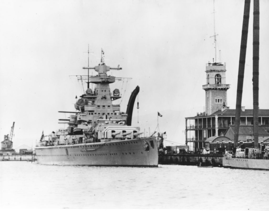 Admiral Scheer in Gibraltar