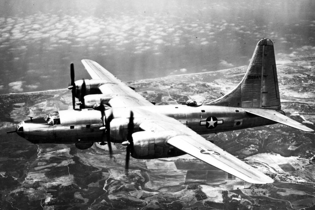 Consolidated B-32-1-CF (S/N 42-108471), the first B-32 built after modification to Block 20 standards