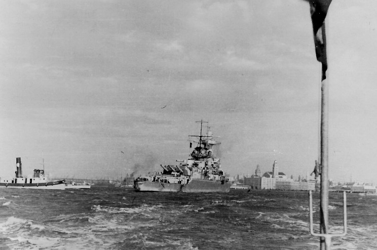 December 14, 1939 Admiral Graf Spee at Montevideo