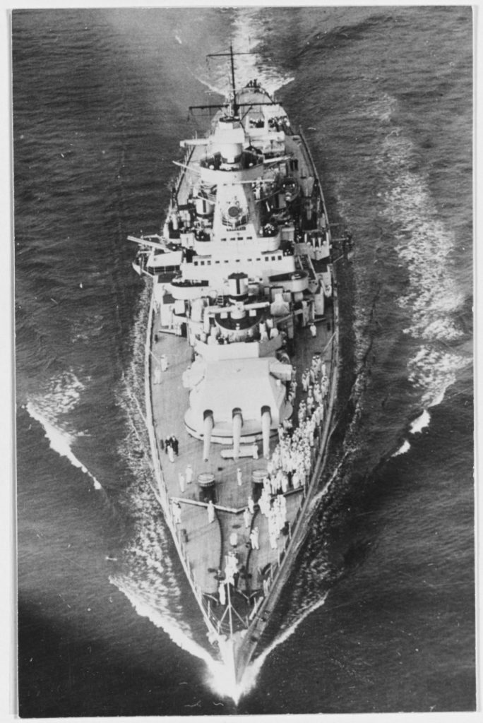 Admiral Graf Spee in the English Channel in August 1939