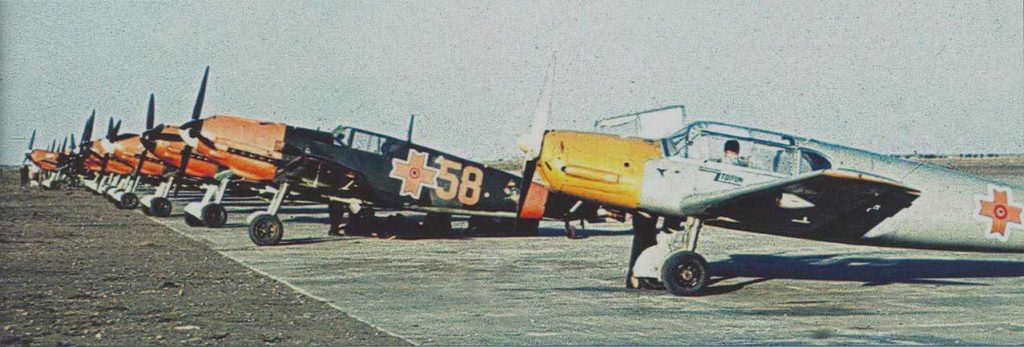 Messerschmitt Bf 109E-7 7th Grupul Escadrila 57 Bucharest Romania