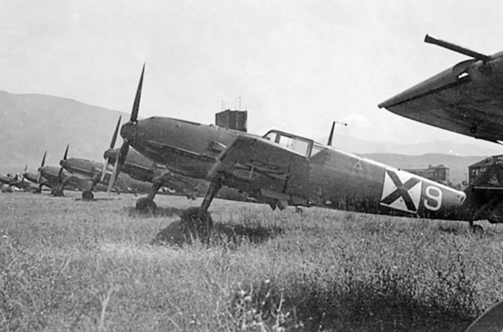 Messerschmitt Bf109E-7 White 9 Bulgaria 1941