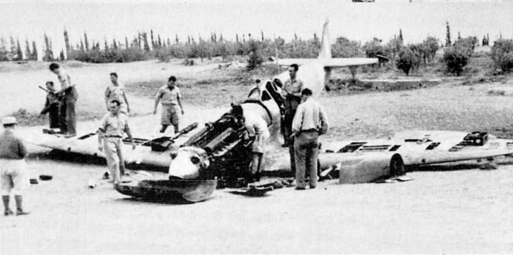 Shot Down REAF Supermarine Spitfire Mk.IX