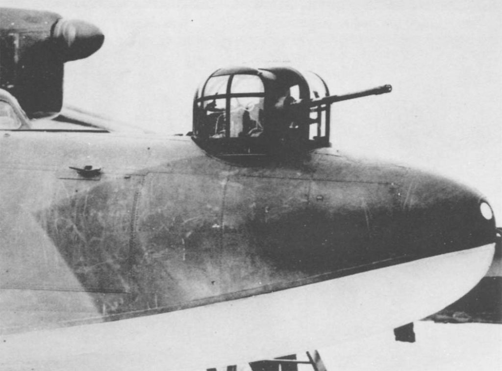 Dornier Do 26 nose turret with MG 204